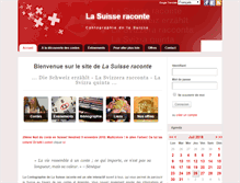 Tablet Screenshot of lasuisseraconte.ch